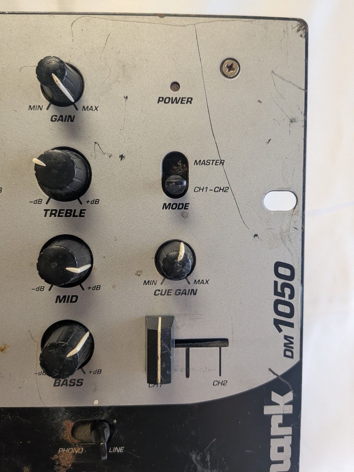 Numark DM1050 Mixer DJ Equipment Used UNTESTED Read