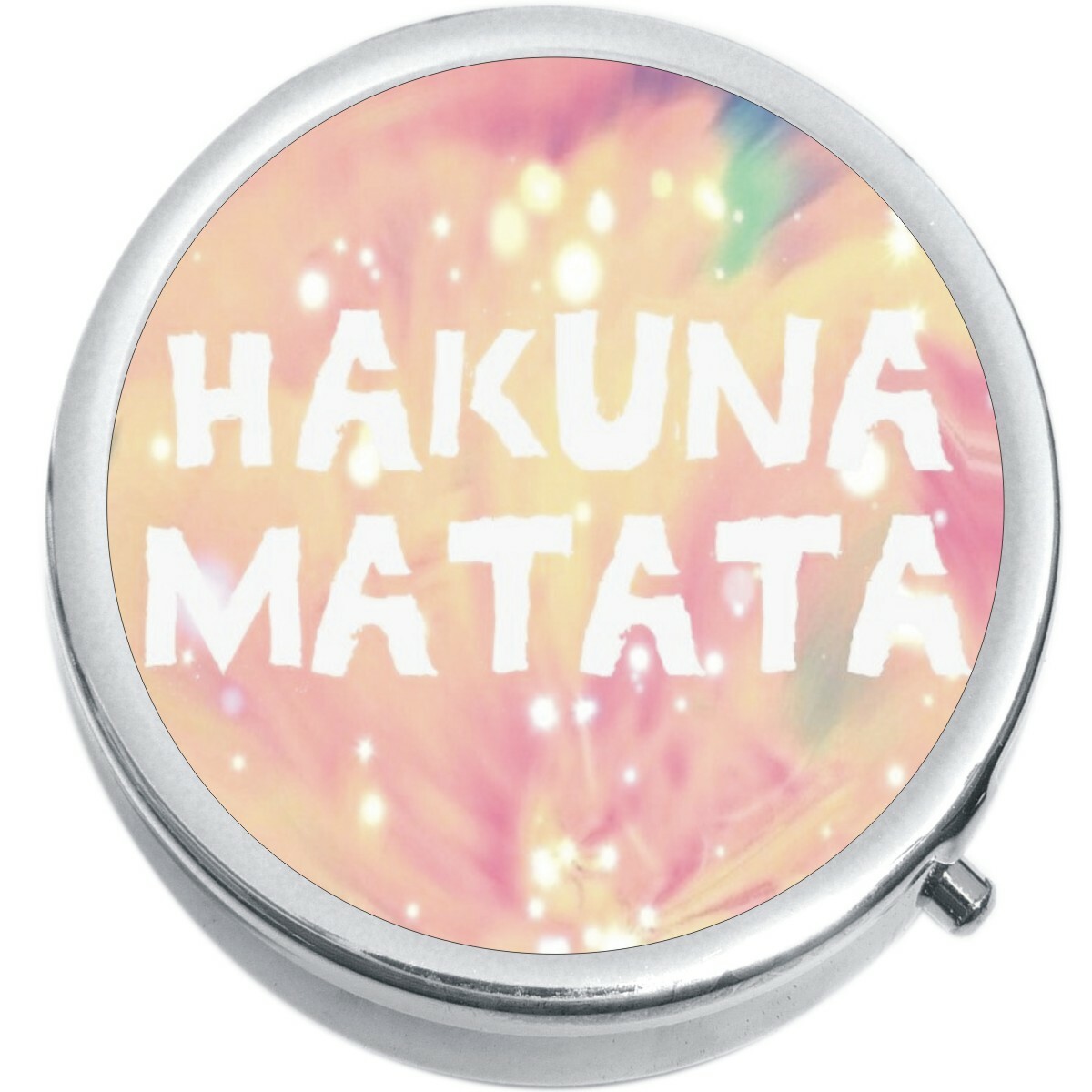 Coral Hakuna Matata Medicine Vitamin Pill Box