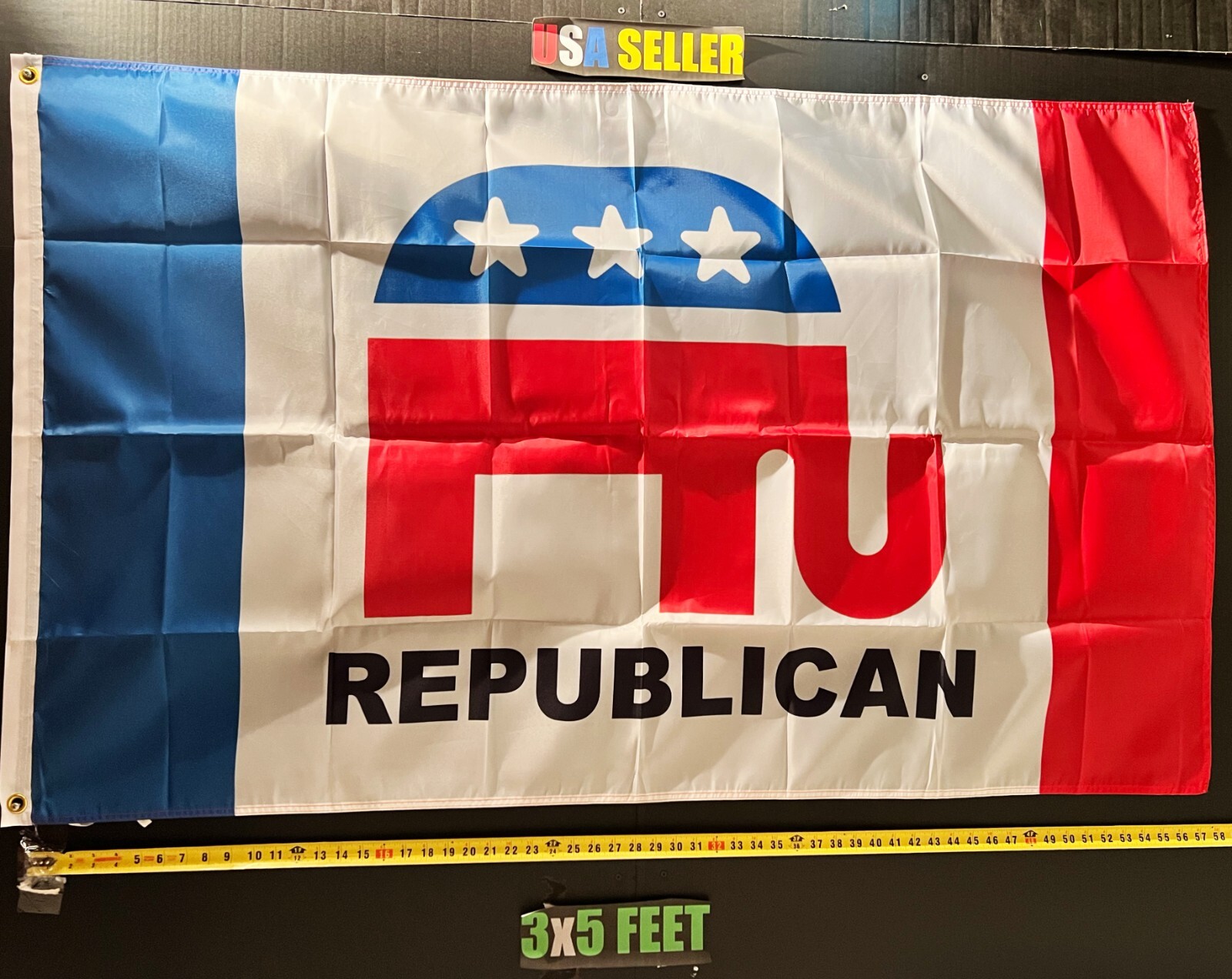 Donald Trump Flag FREE USA SHIP RE Save America Republican Desantis USA Sign 3x5