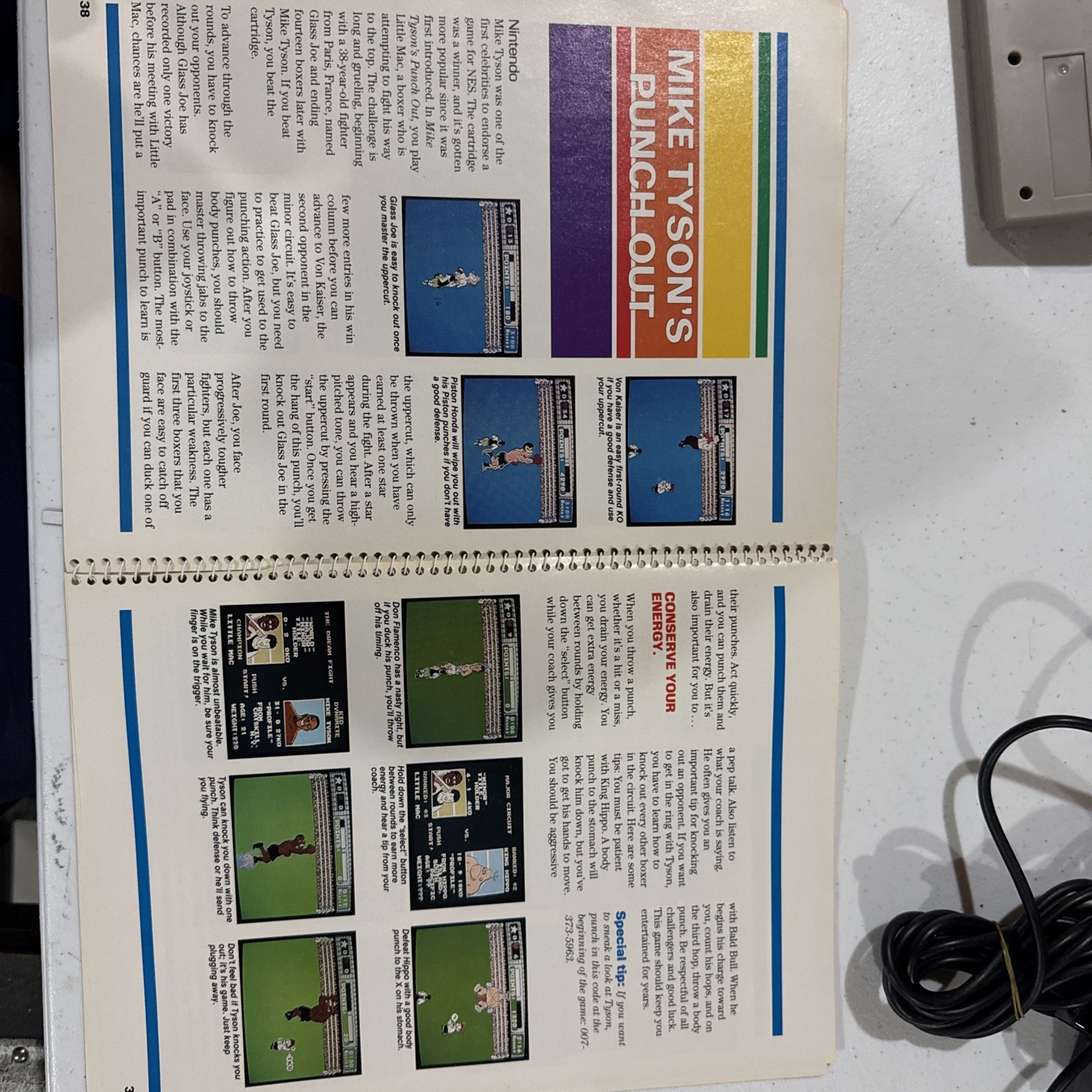 NES Nintendo Controller/ Zapper And Strategy Guide.