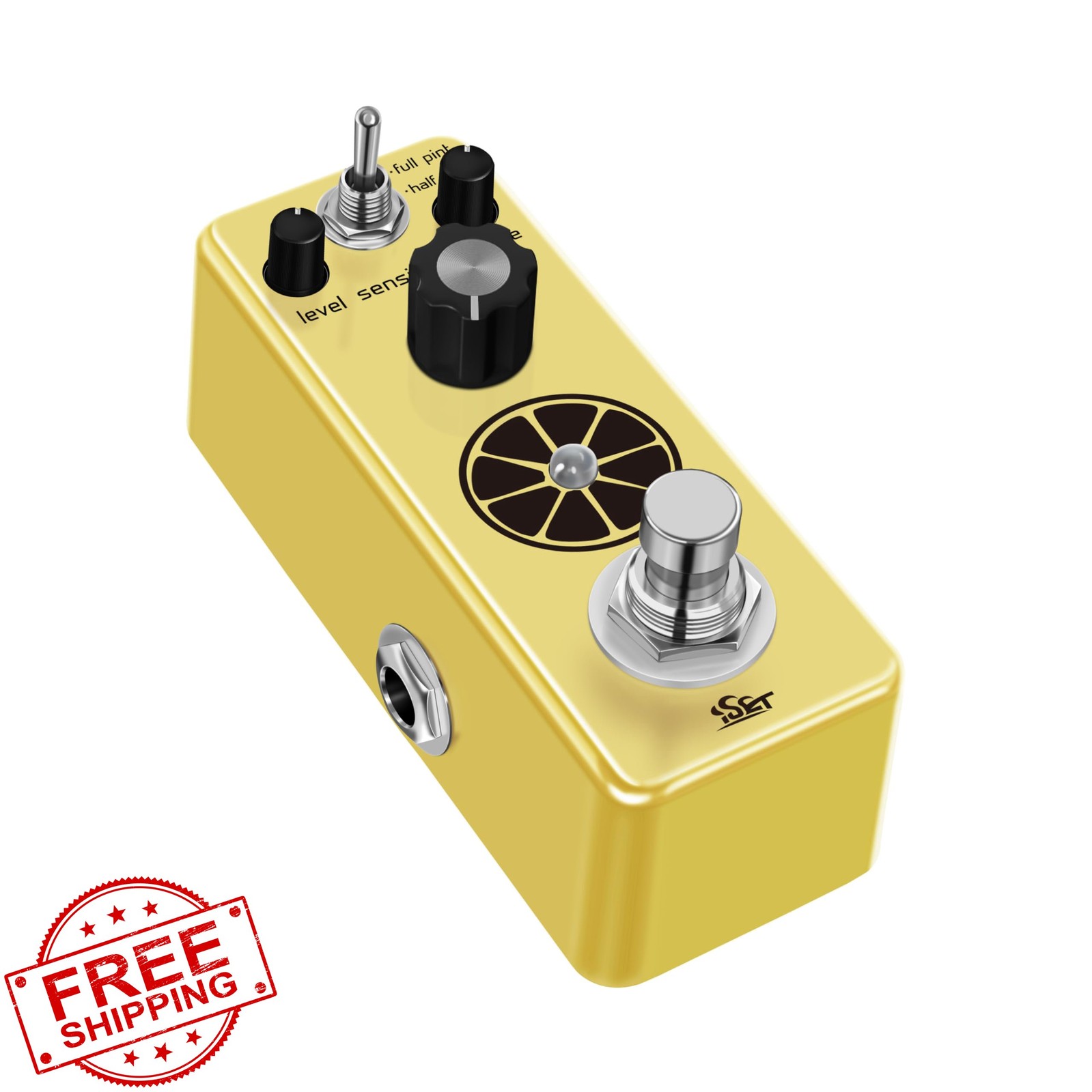 ISET Lemon Compressor Guitar Pedal