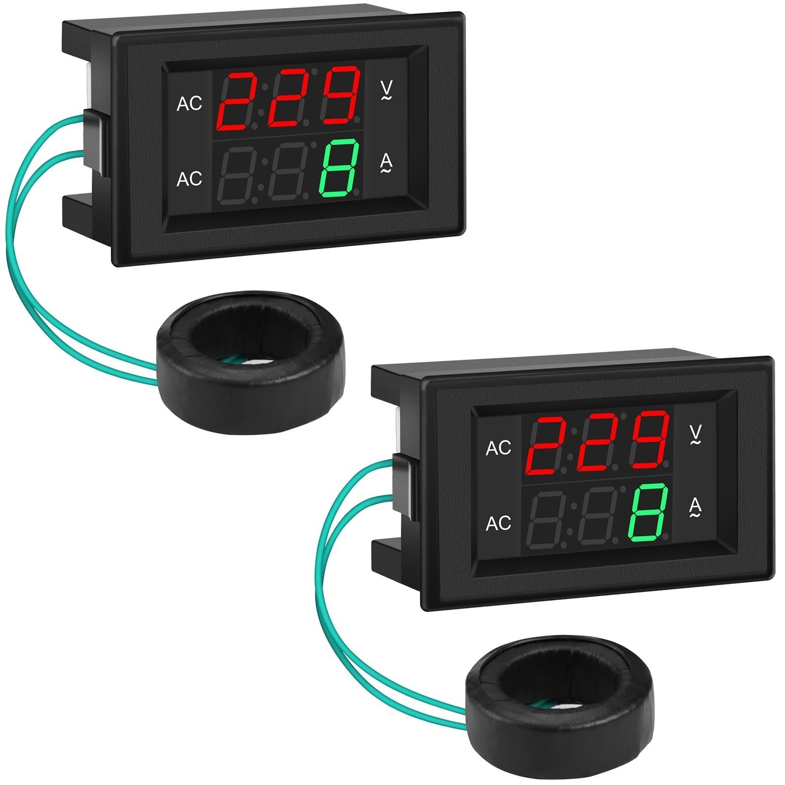 DROK DC 4.5-100V Digital Voltmeter Ammeter Multimeter Panel