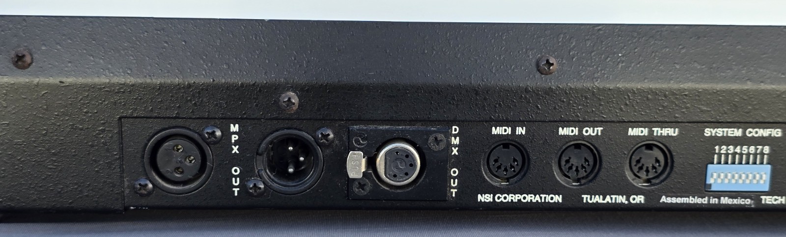 NSI TLC 16 Touch DMX Lighting Controller Powers On Untested [Parts / Repair]