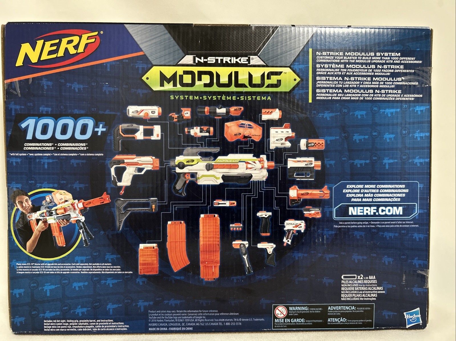 Nerf N-Strike Modulus STEALTH OPS UPGRADE KIT Hasbro New Opened Box B1535