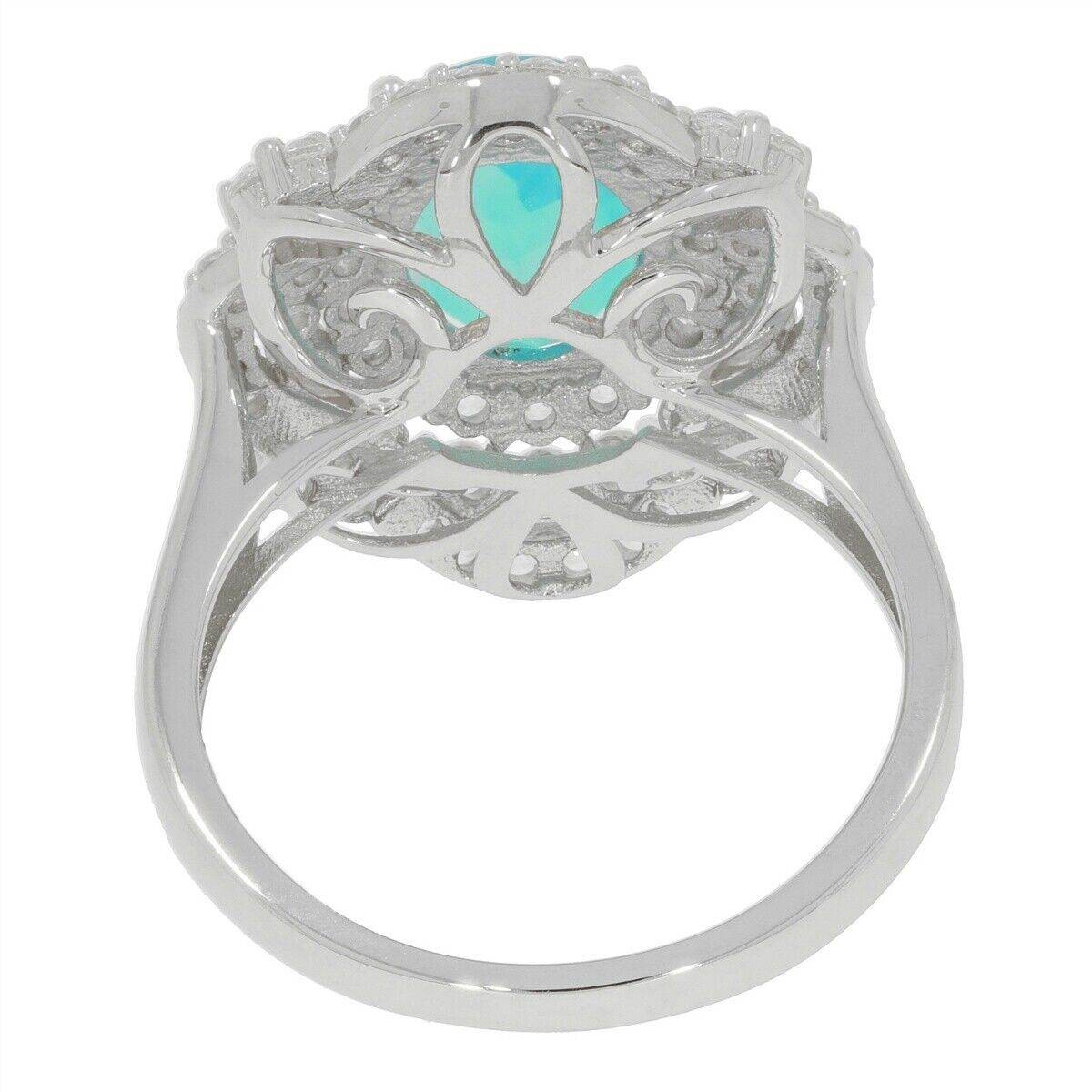 Sterling Silver Semi Mount Ring Setting Oval OV 8X6mm