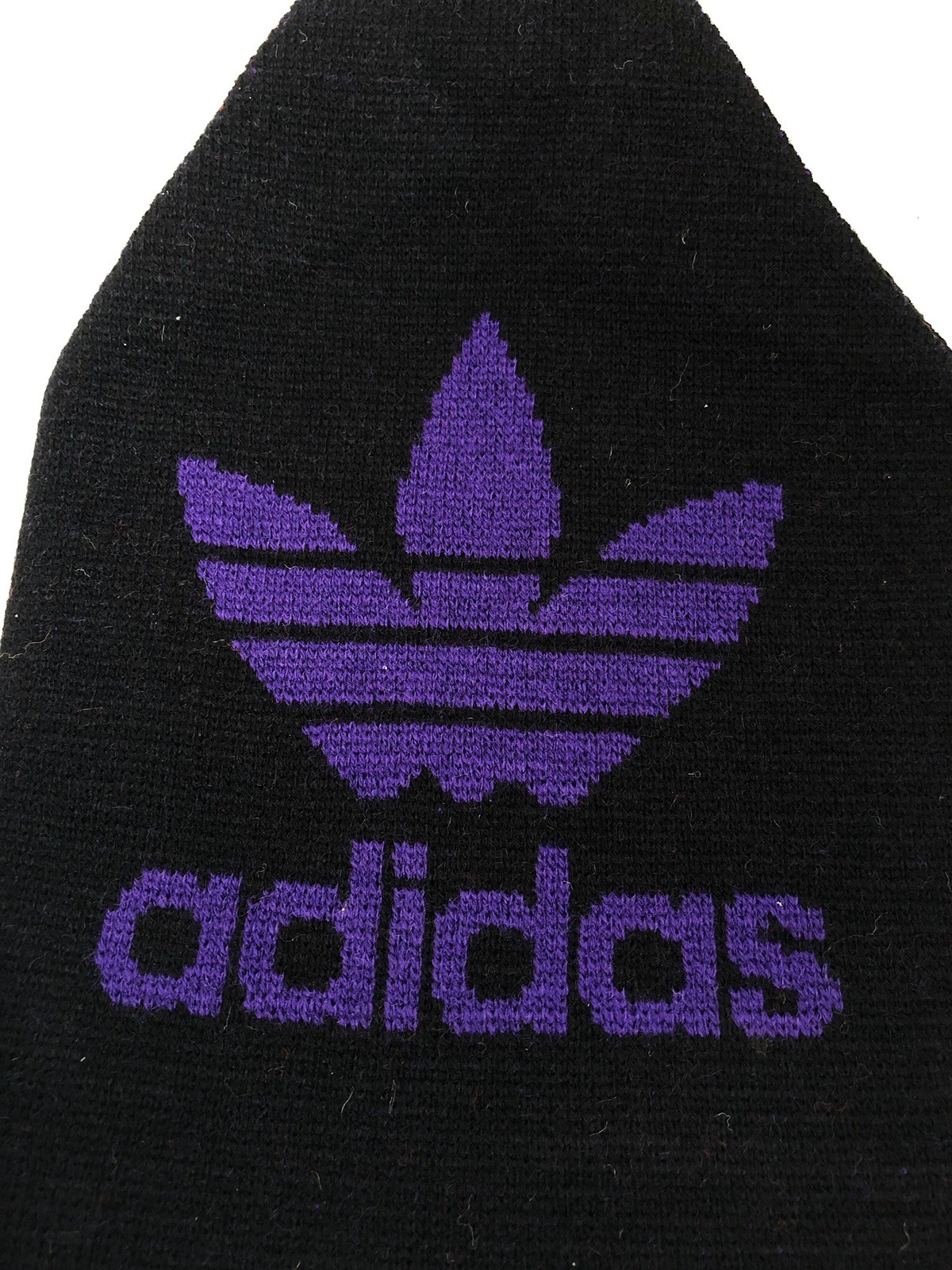 vintage adidas trefoil beanie skully winter hat cap adult OSFA 90s deadstock NOS