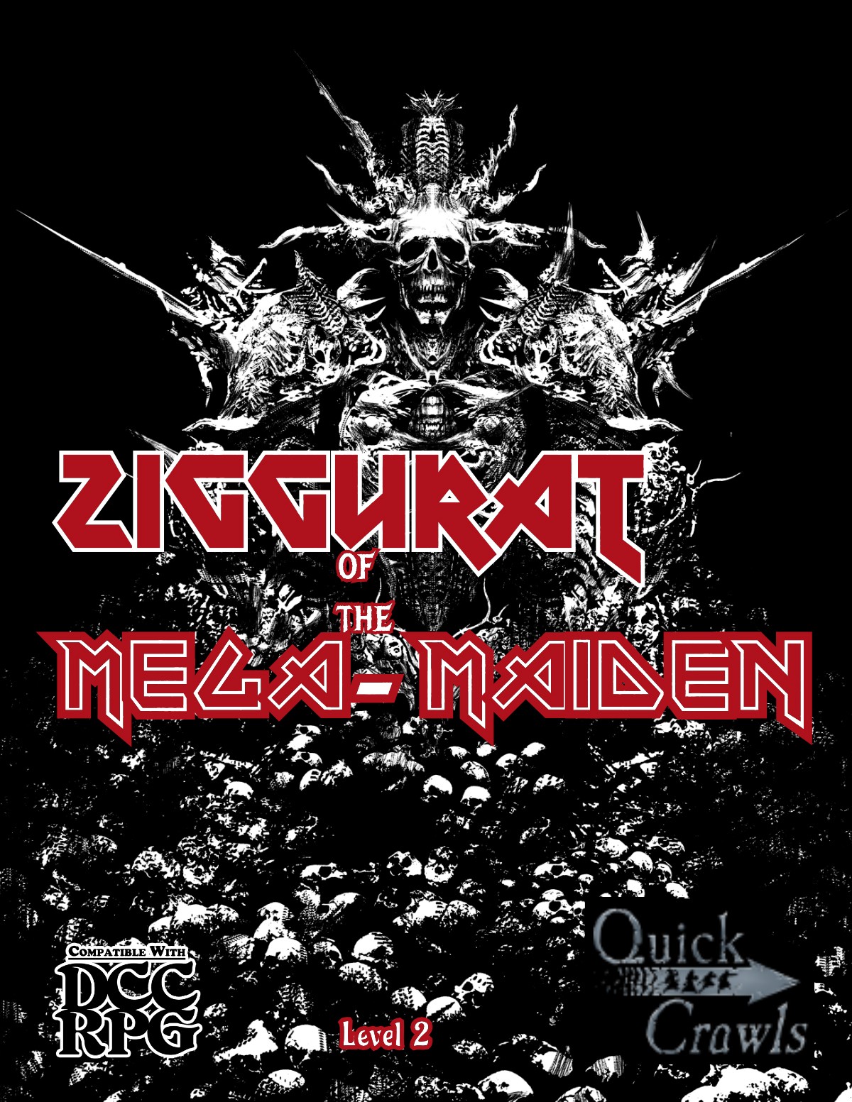 Ziggurat Of The Mega-maiden: A Heavy-metal Fueled Combat Fest