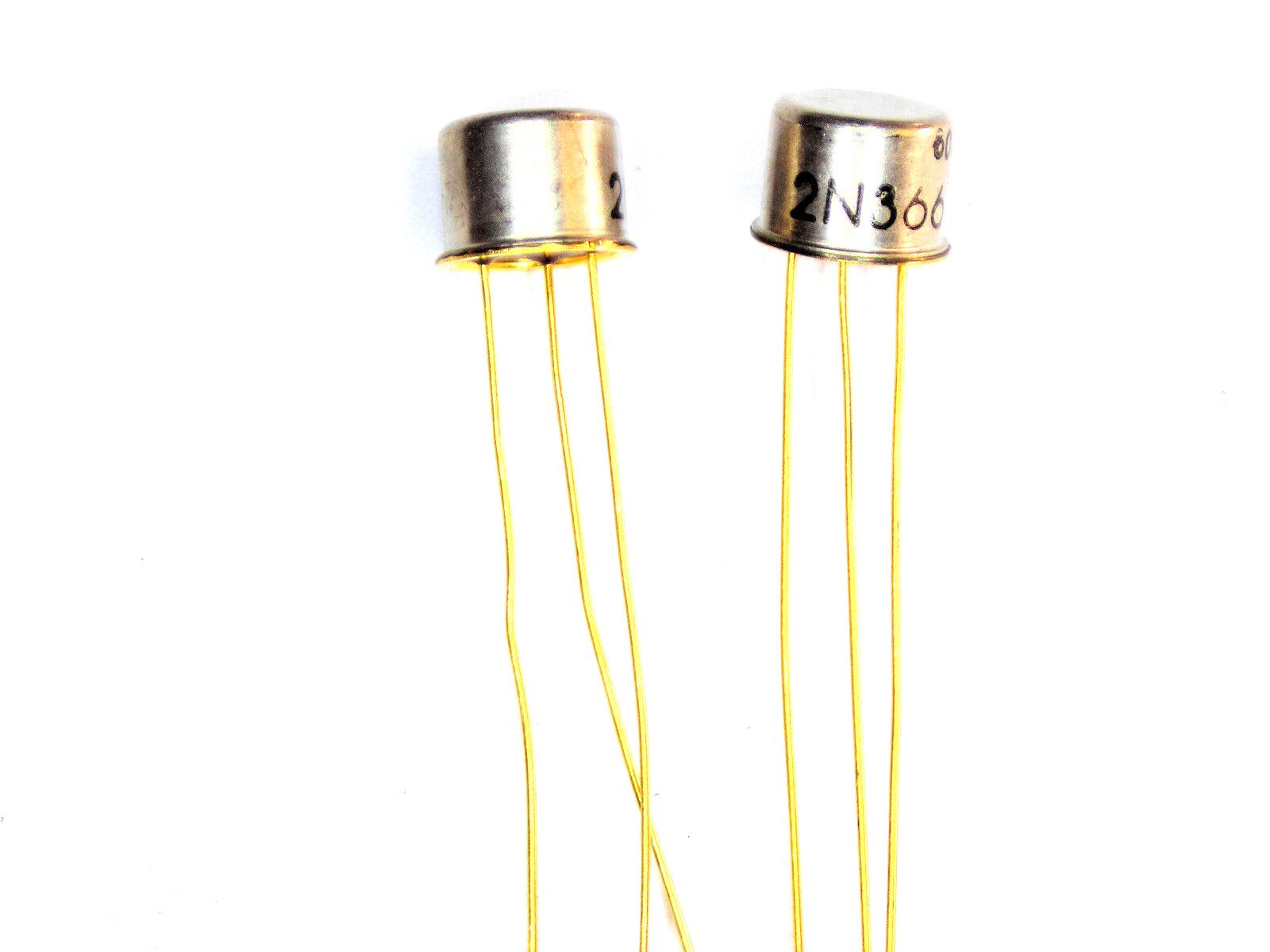 2N366A "Original" Solid State Transistor 2 pcs
