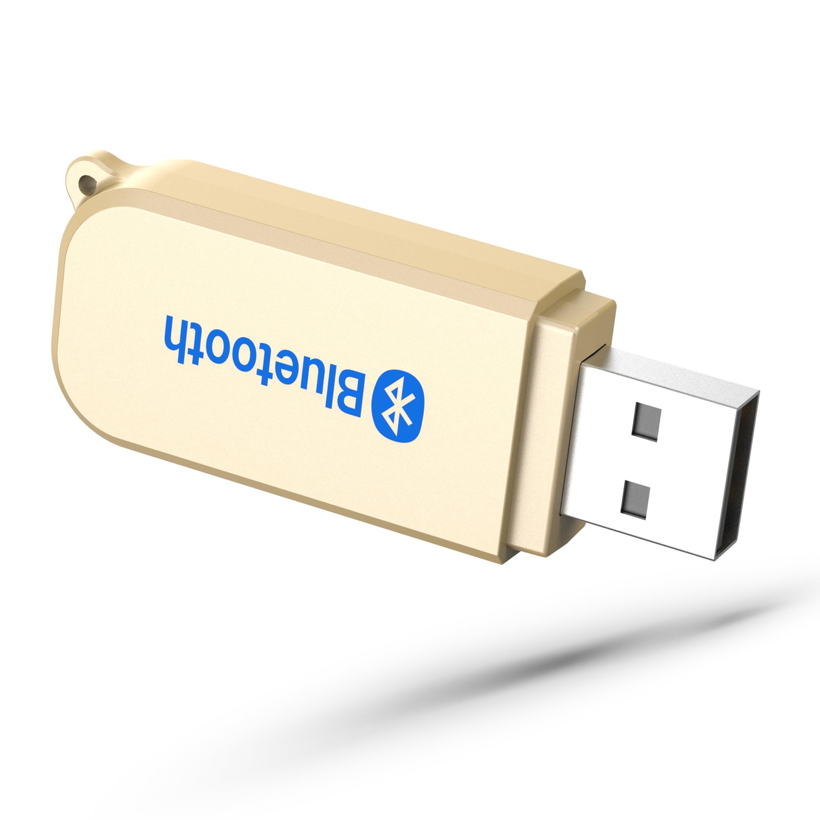 Mini Bluetooth 5.3 Car Adapter USB Receiver with Wireless 3.5mm Aux Jack