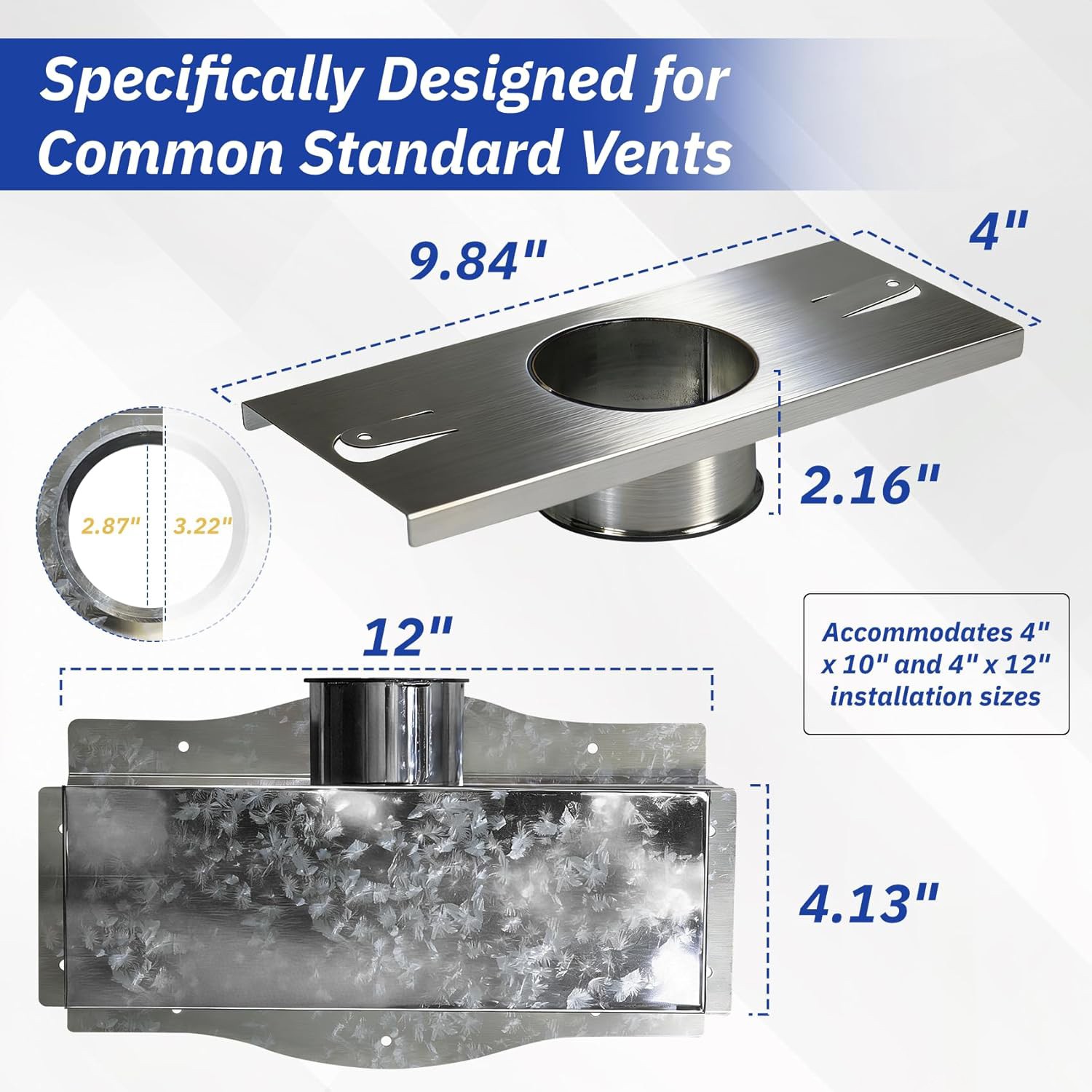 Toe Ductor, Floor Vent Under Cabinet Toe Kick Ducting Kit