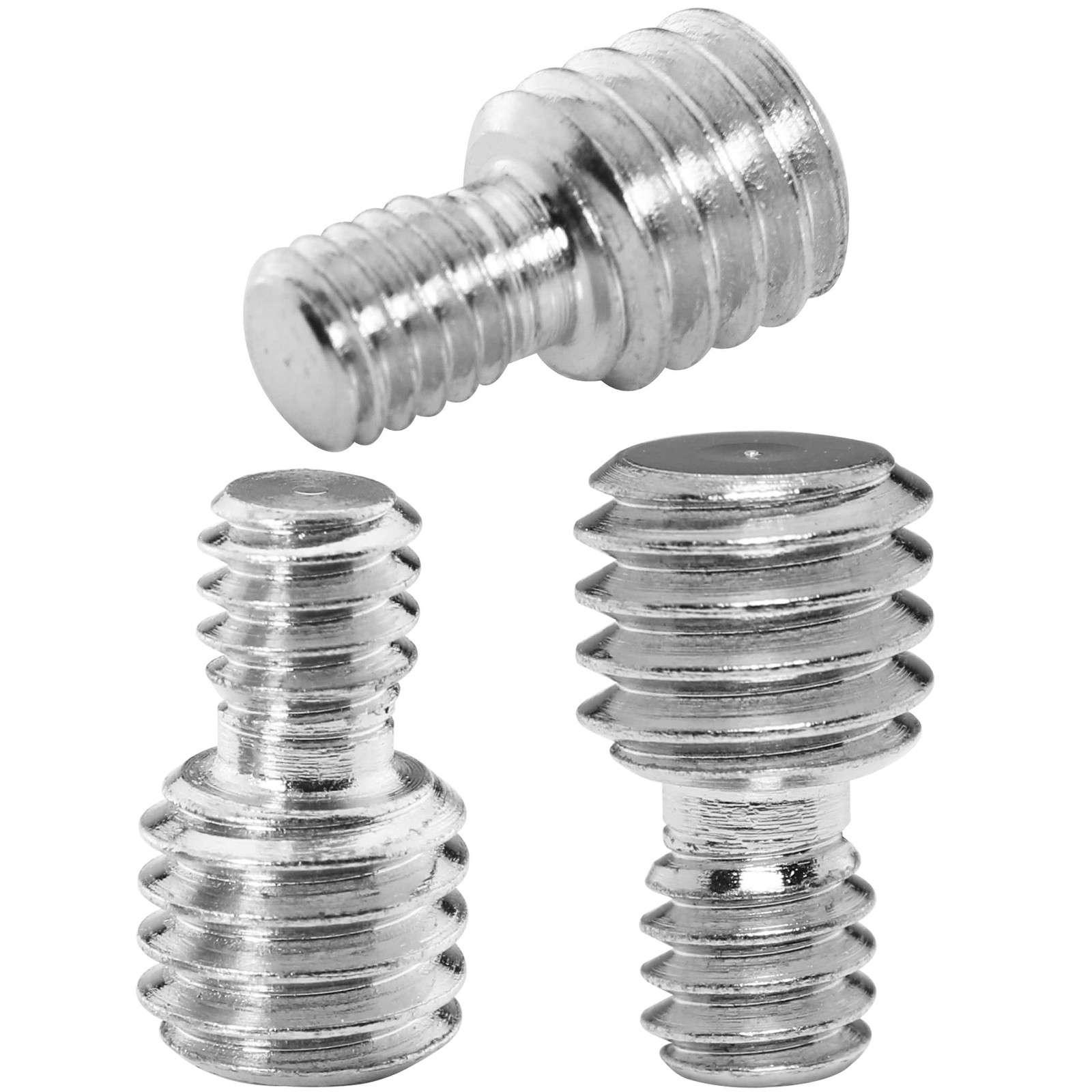 3PCS 3/8 inch Male to 1/4 inch Male Threaded Tripod Screw Adapter, 1/4 inch M...