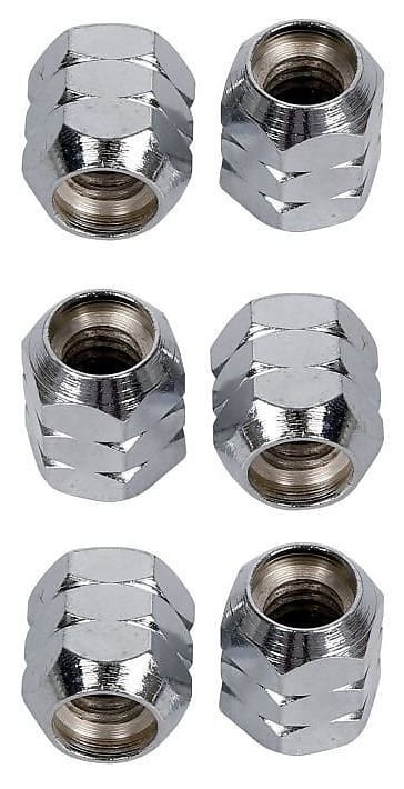 Latin Percussion LP952 Super Nuts for Conga and Bongo lugs Chrome (set-6)