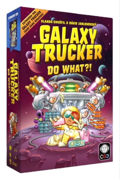 CGE00132 Czech Games Editions, Inc Galaxy Trucker: Do What?!