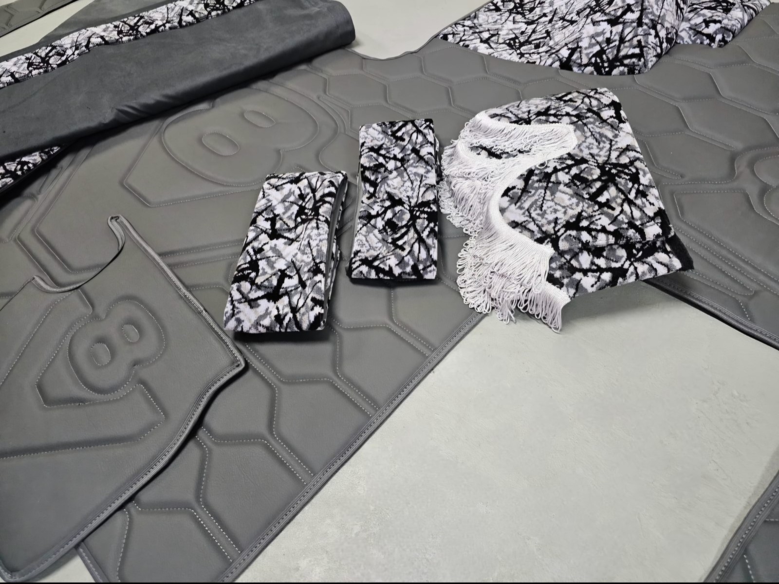 PRESTIGE LINE INTERIOR For Scania S Honeycomb Stitch + Danish Plush RHD LHD