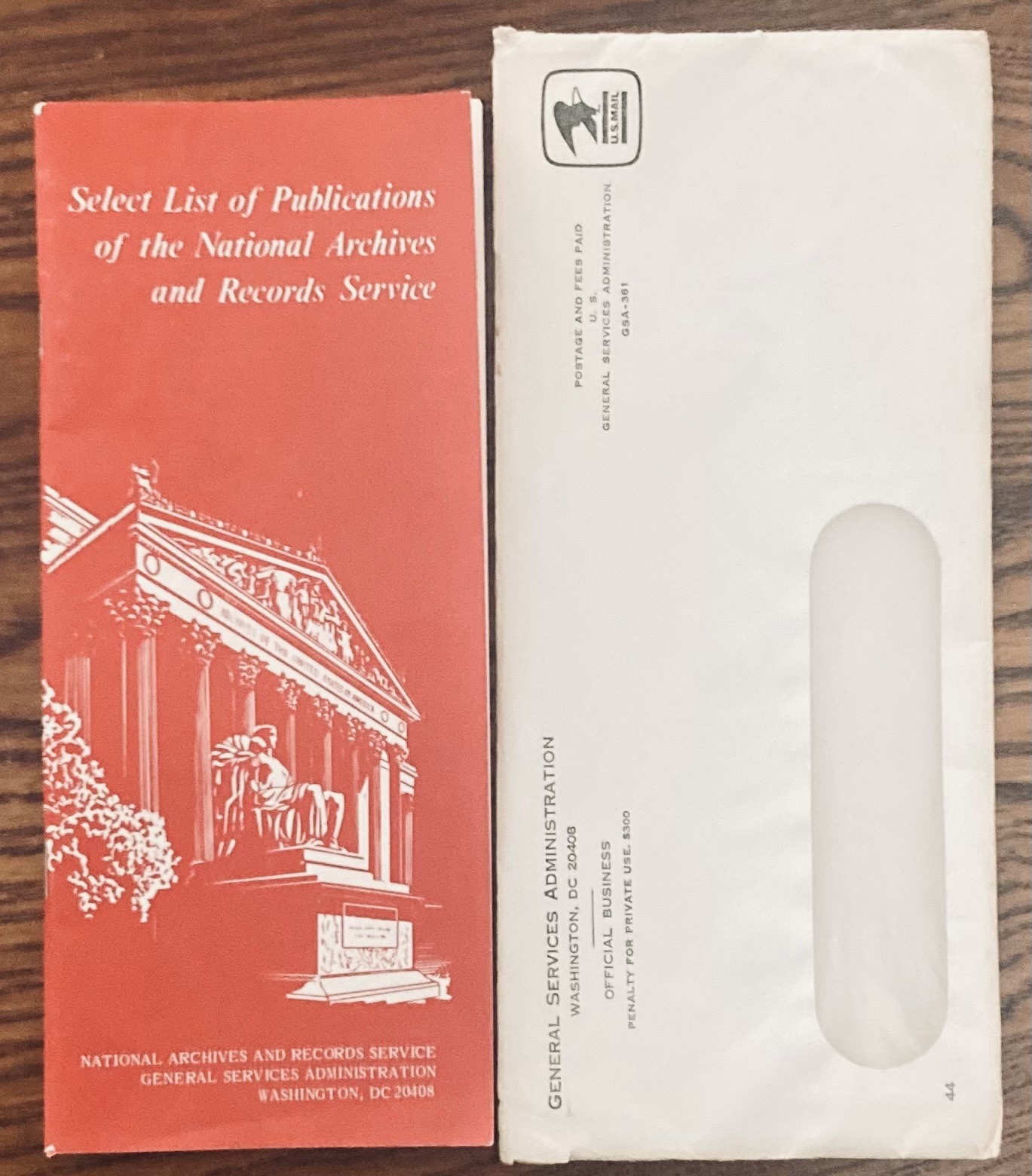 Select List of Publications of the National Archives 1973 GSA Leaflet # 3