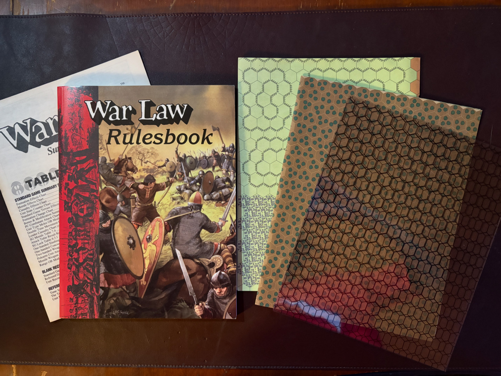 Rolemaster 2nd Ed War Law Boxed Set Unpunched