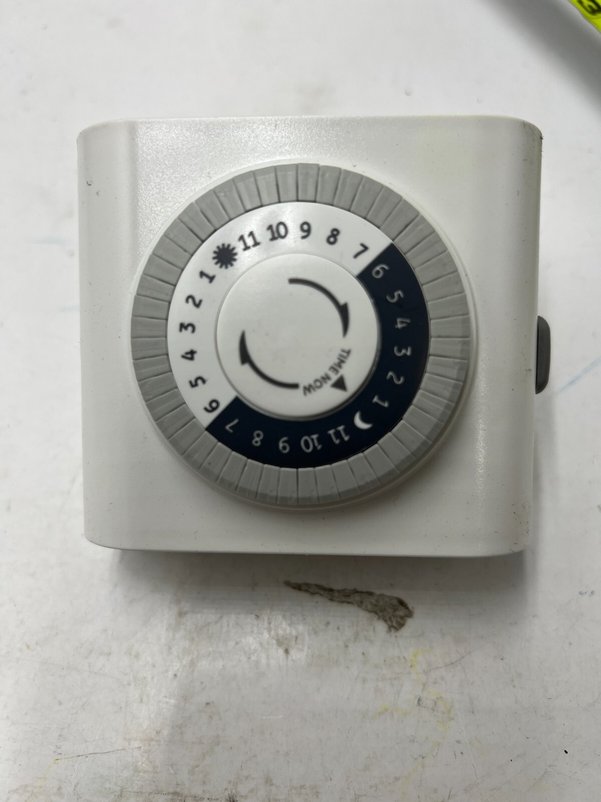 ( 2 pack) GE Jasco Heavy-Duty Timer, LED, CFL, 46211