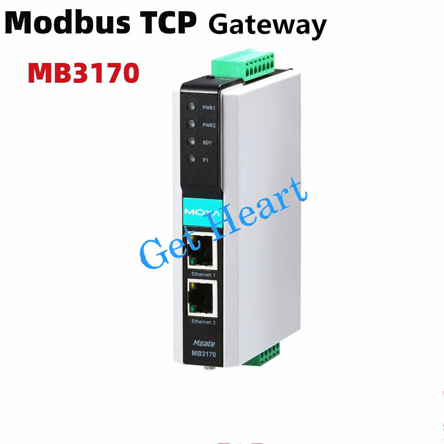 1pcs New MOXA MGate MB3170 Modbus TCP Gateway module  FedEx or DHL or UPS
