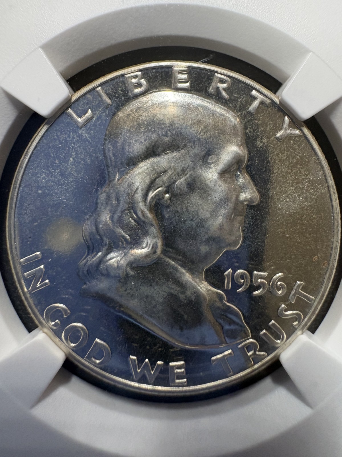 1956 Type 2 Proof Franklin Half Dollar 50c NGC PF 66