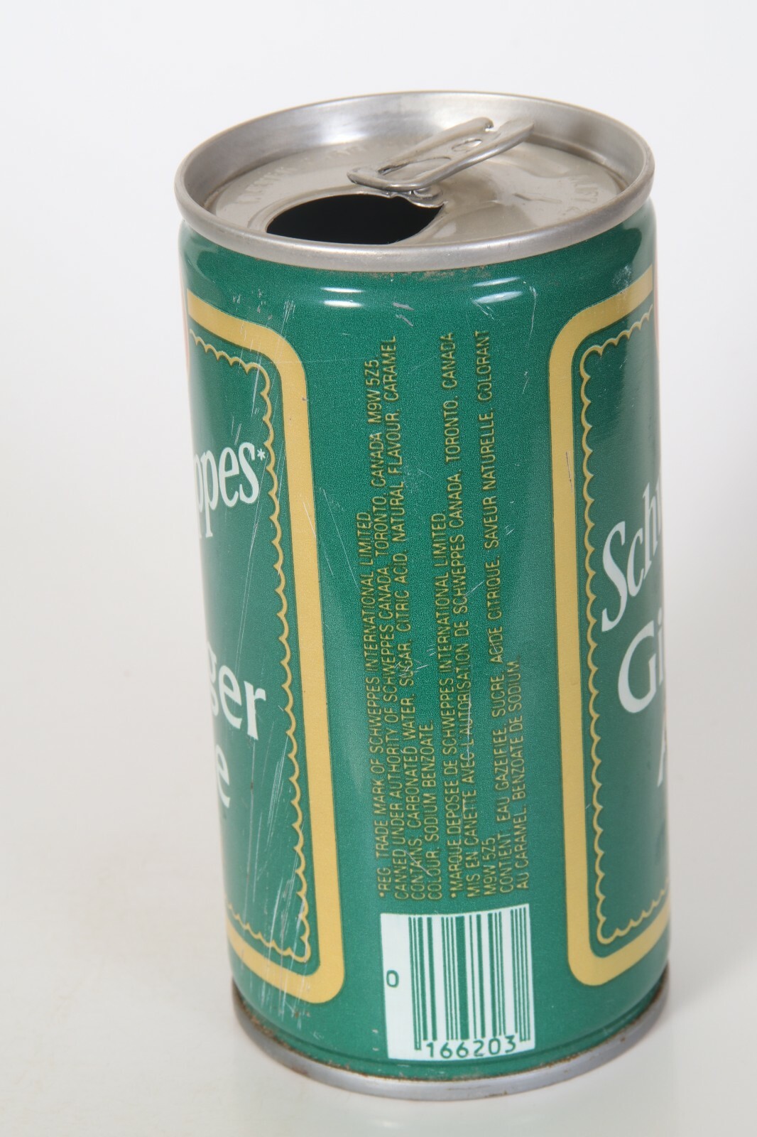 Schweppes Ginger Ale soda can - 280ml