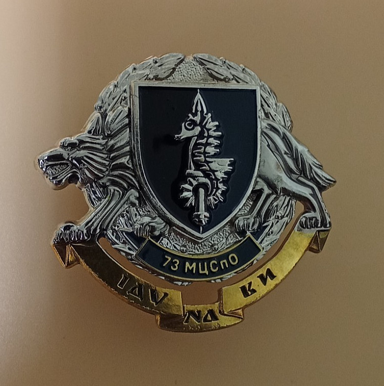 Ukraine Military Army Breast Badge Patch 73 SOF Special Operation Forces