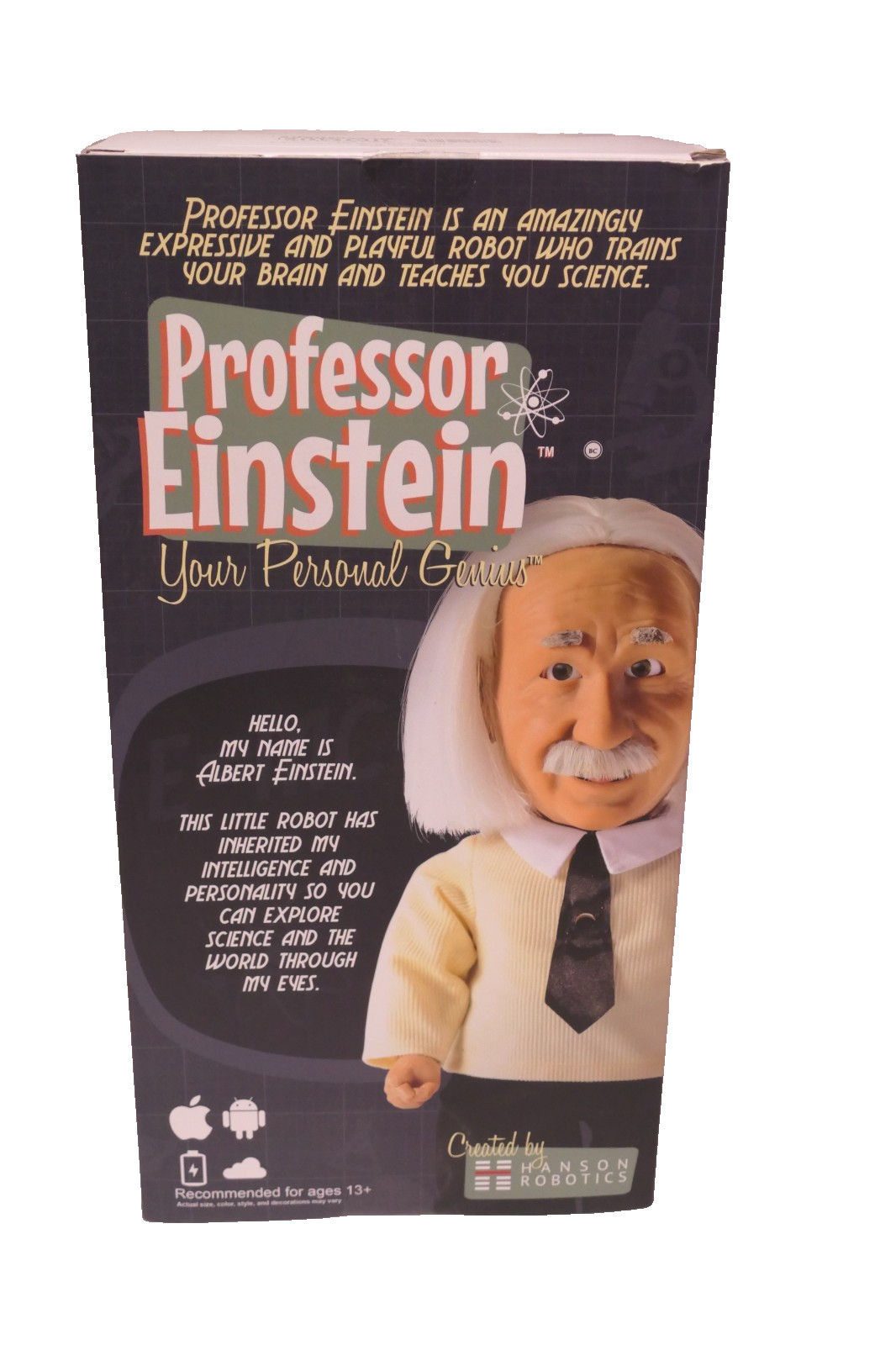 Professor Einstein Interactive Robot Tutor Your Personal Genius! New Open Box