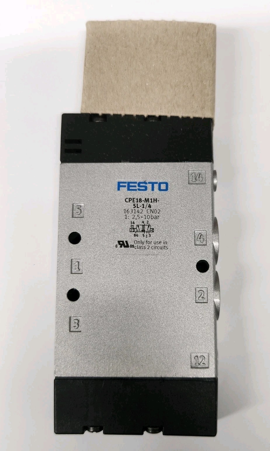 1PCS NEW BRAND Old Stock FESTO Solenoid Valve CPE18-M1H-5L-1/4 163142 Quick Ship