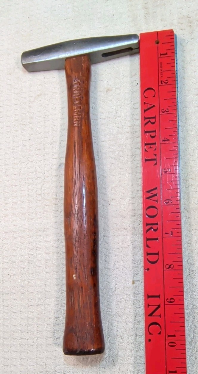 Vintage Sears Craftsman 5 Oz  Hickory Handle Tack Hammer 38101 USA Made Tool