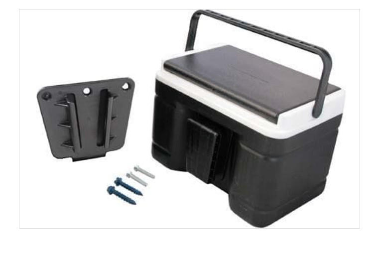Universal Golf Cart Cooler Kit 6 pack Mounting Bracket Club Car Yamaha EZGO