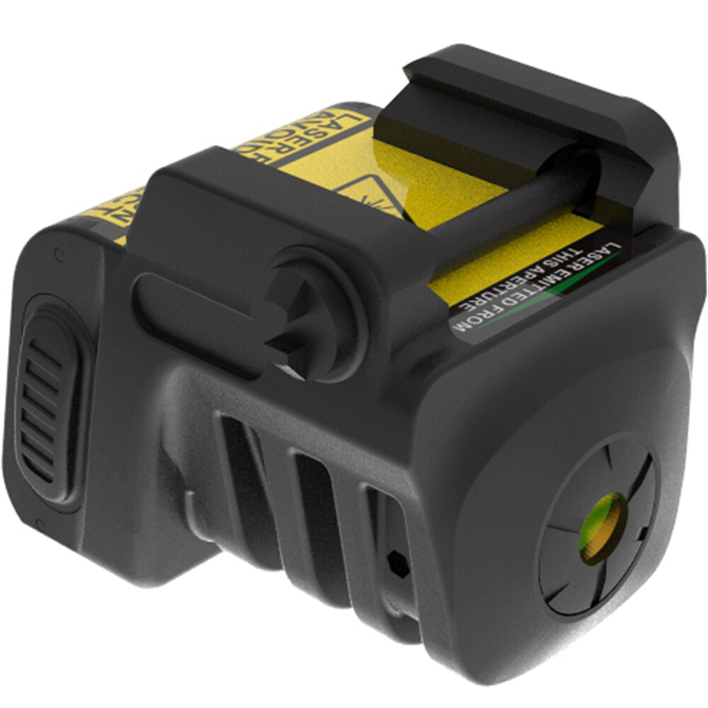 Laspur Sub Compact Tactical Rail Mount Low Profile red Laser Sight