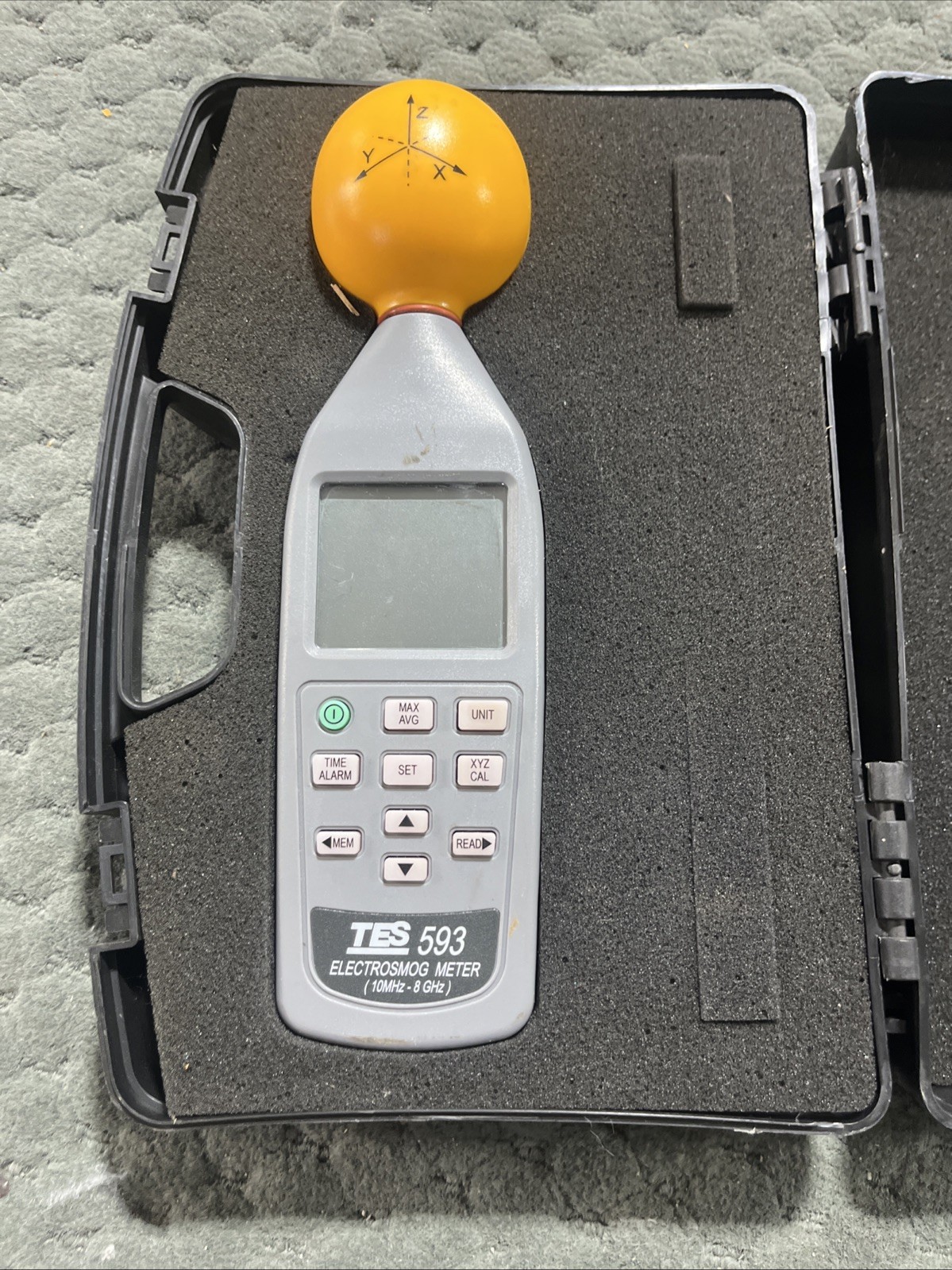 TES 593 Electrosmog Meter (10MHz-8GHz)