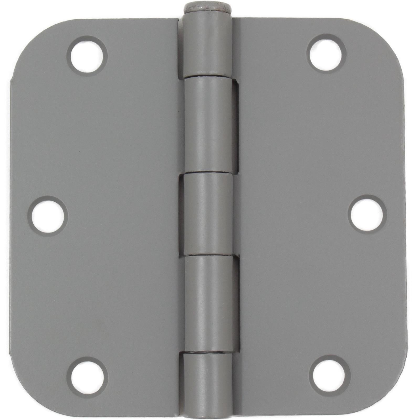 Standard Hinge, 3-1/2 Inches, 5/8" Radius Corner, Bulk Pack (100 Each), Primed G