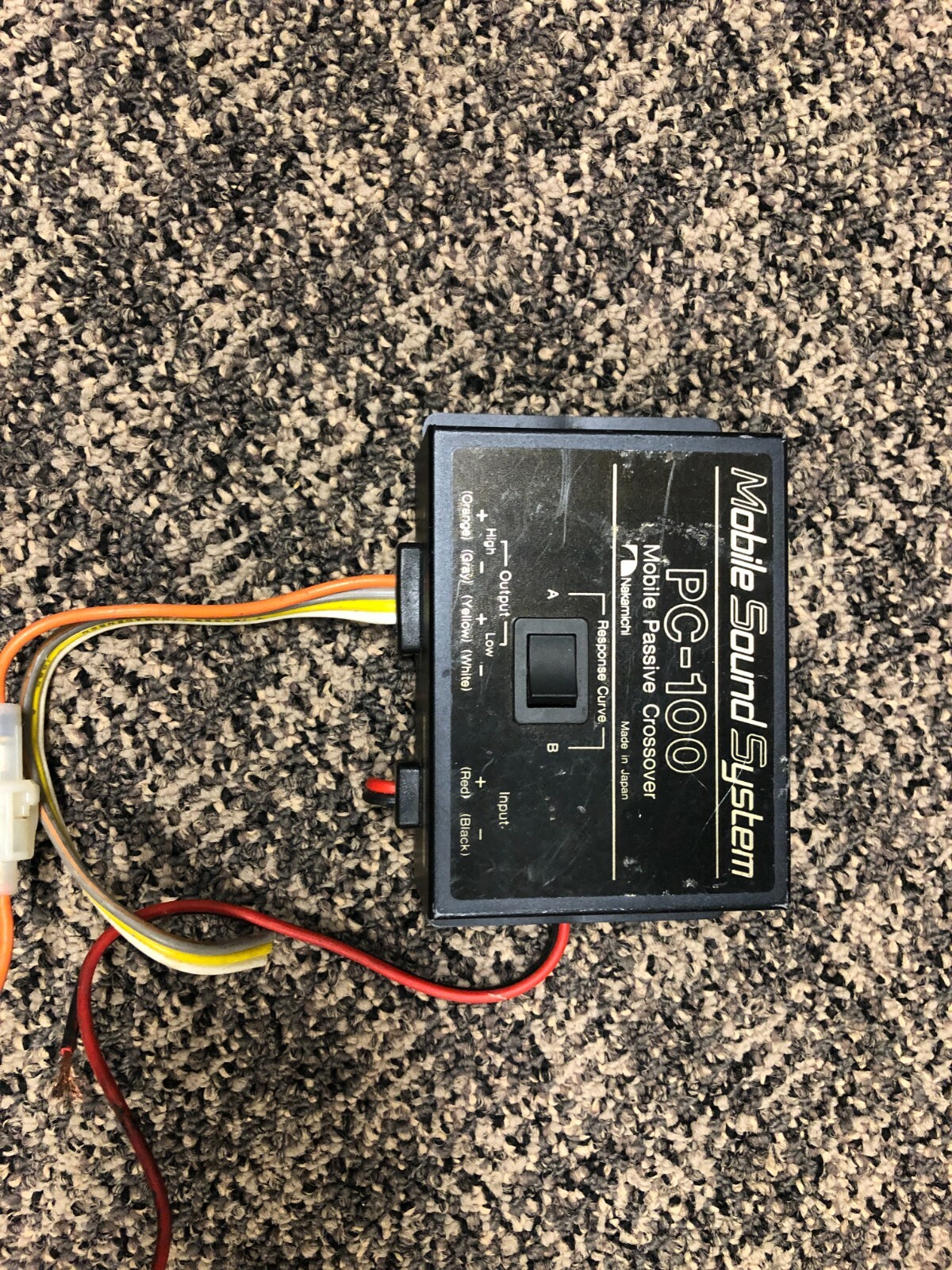 NEW NAKAMICHI PC-100 MOBILE 2 WAY PASSIVE CROSSOVER