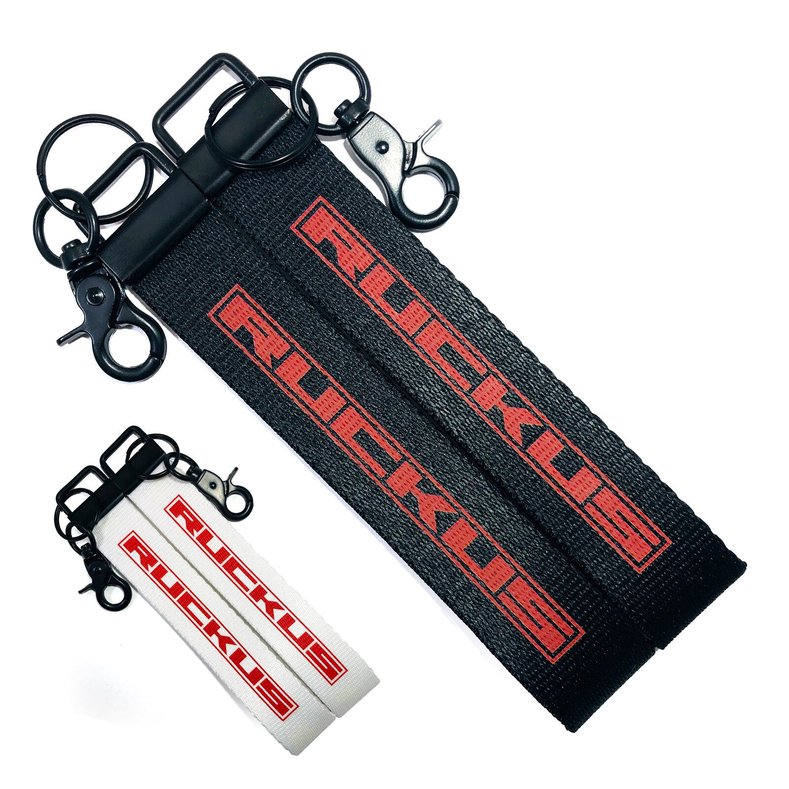Wrist Lanyard Key Fob Ring for Honda Ruckus  (2-Pack)