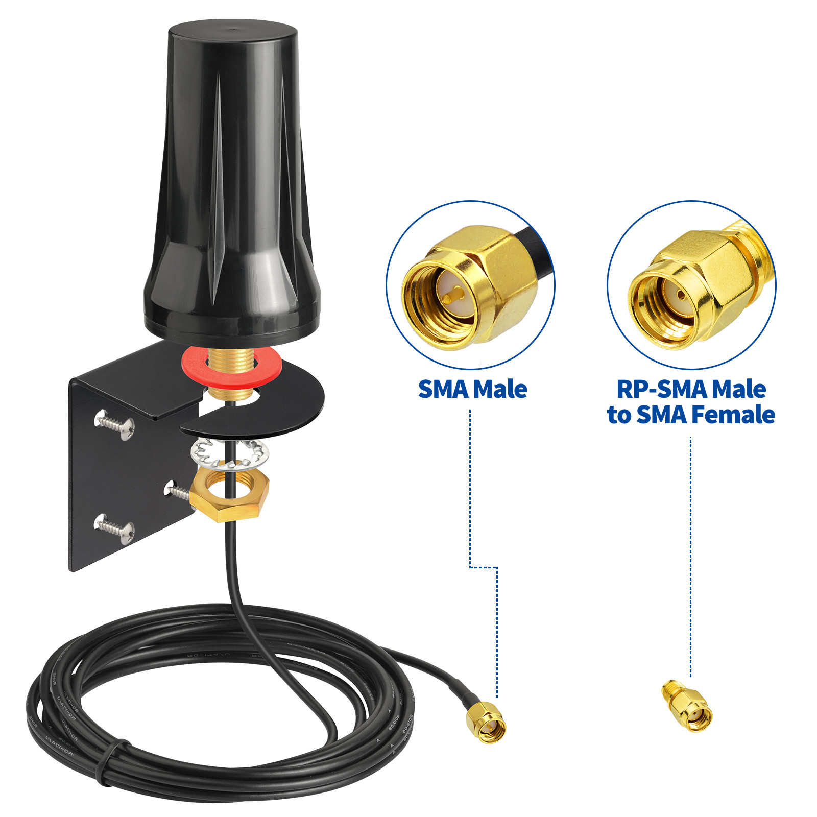 Outdoor Extended Receiver Antenna For GTO Mighty Mule Smart Gate Opener,SPYPOINT