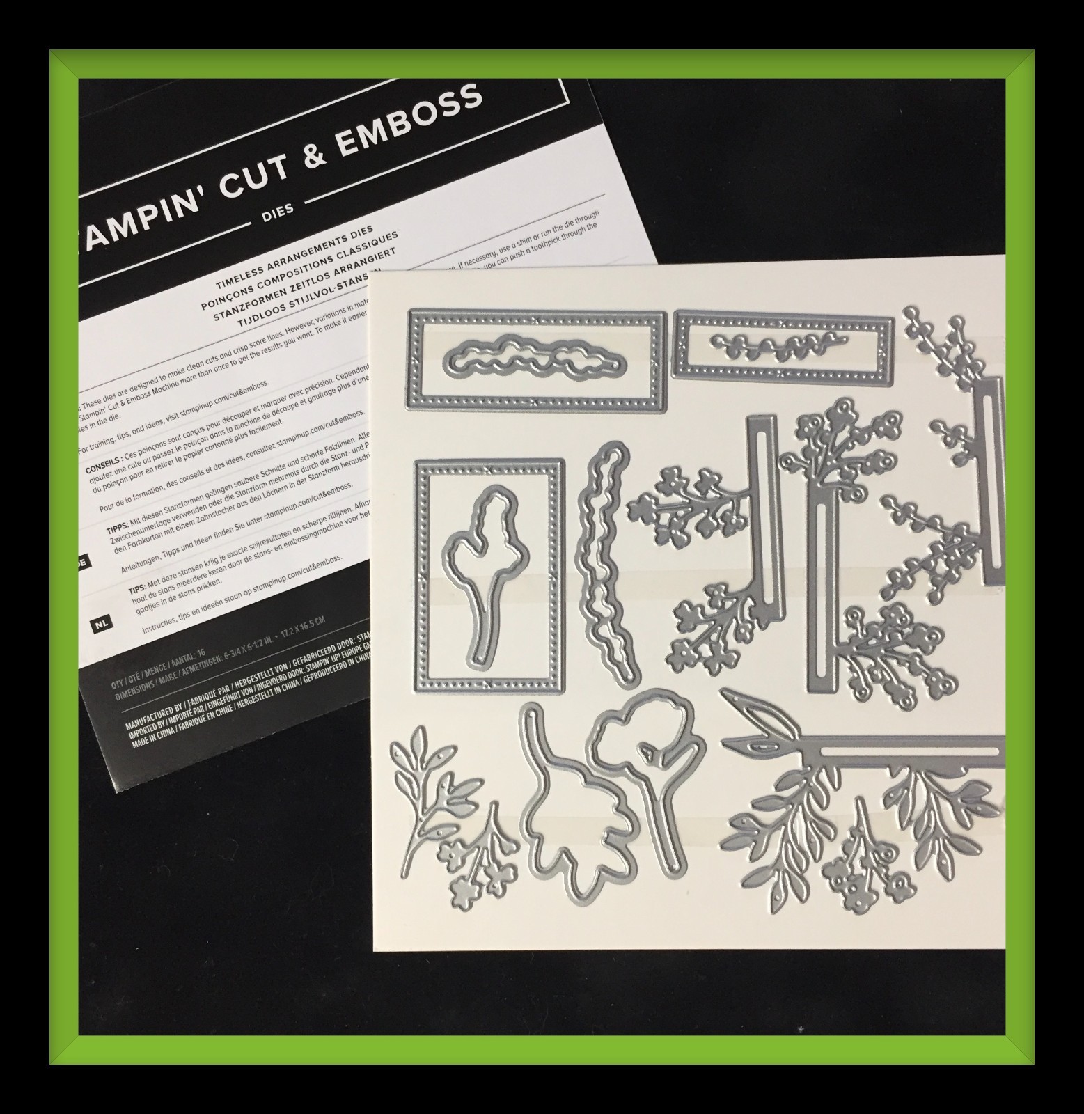 Stampin' Up! TIMELESS ARRANGEMENTS DIES  ***NEW*** #4812