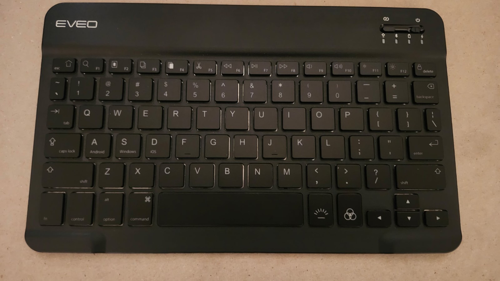 EVEO Bluetooth Mini Keyboard For Tablets Android / iOS Tested Works