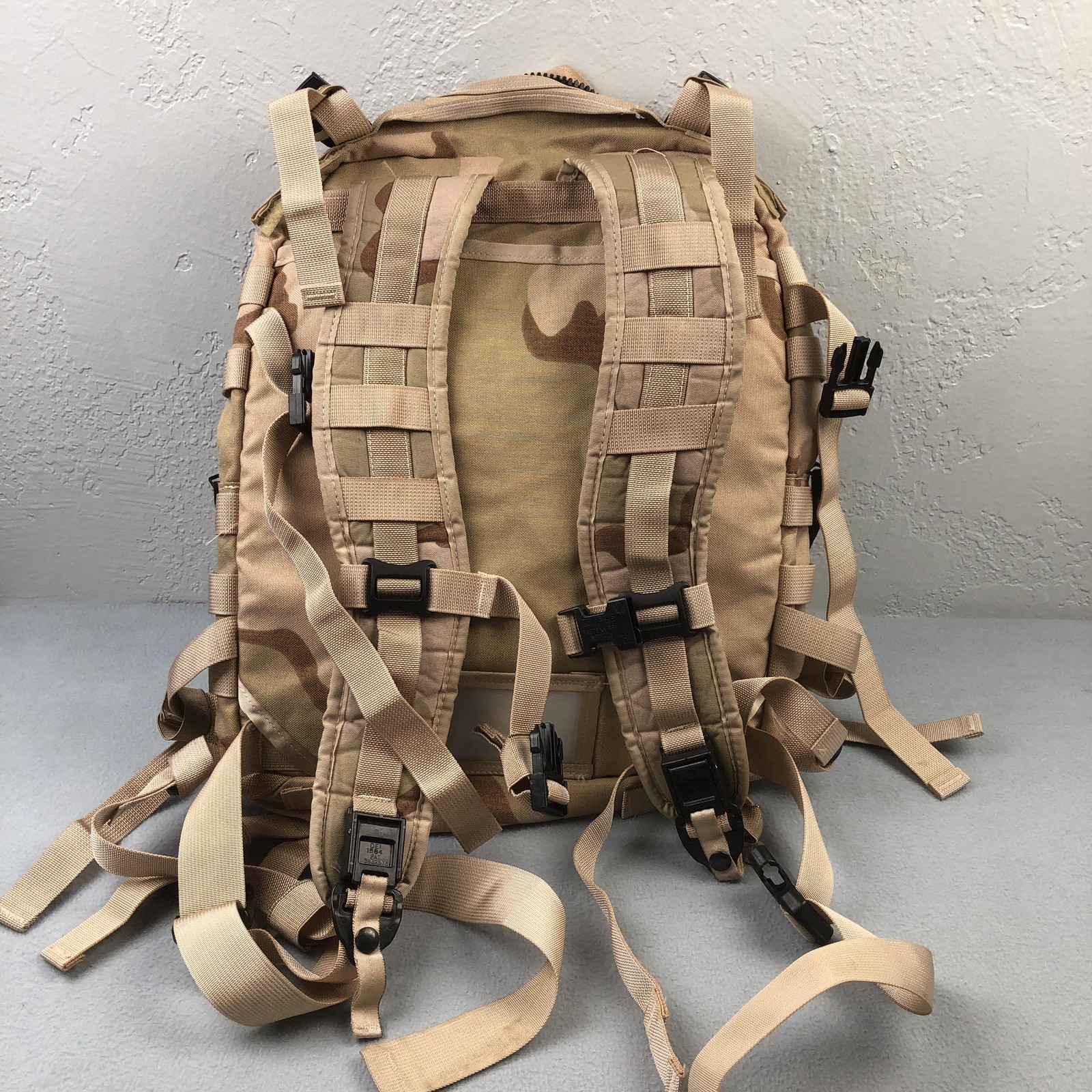 Army Backpack MOLLE II 3 Day Assault Pack Desert Camo Specialty Defense Systems