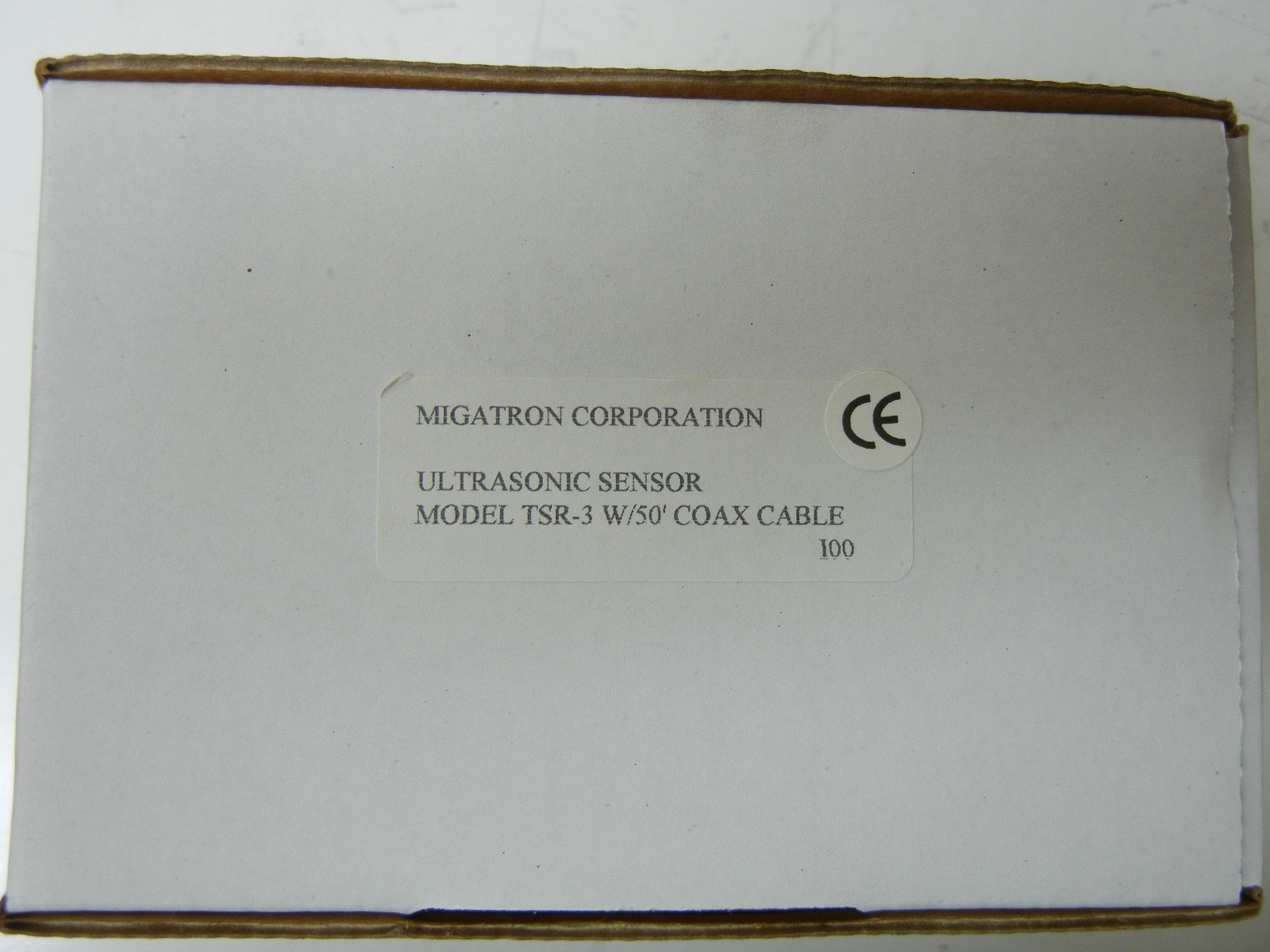 MIGATRON TSR-3 NEW ULTRASONIC SENSOR WITH 50' COAX CABLE TSR3