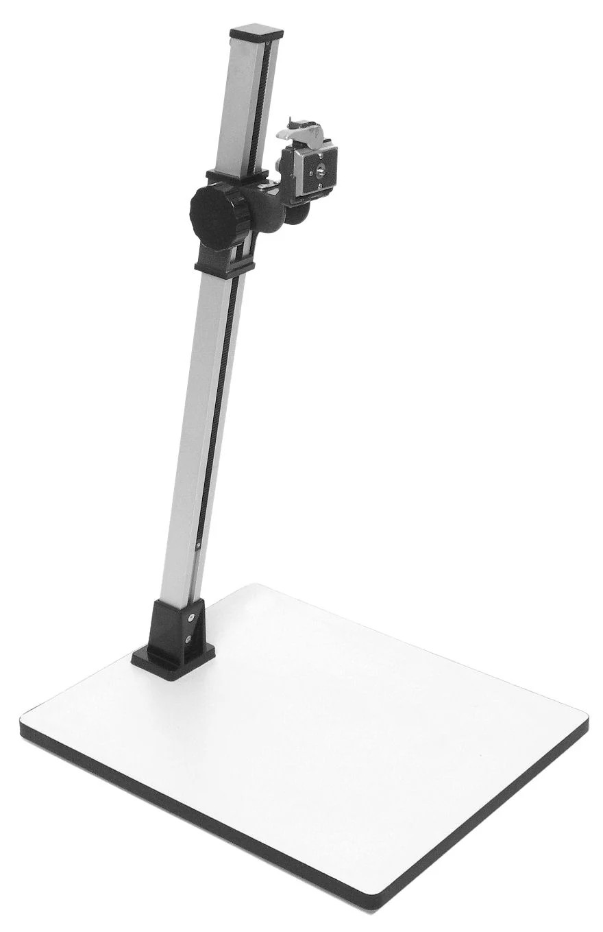 ALZO Copy Stand Tabletop Studio for Overhead Product Photography. A Macro Photo