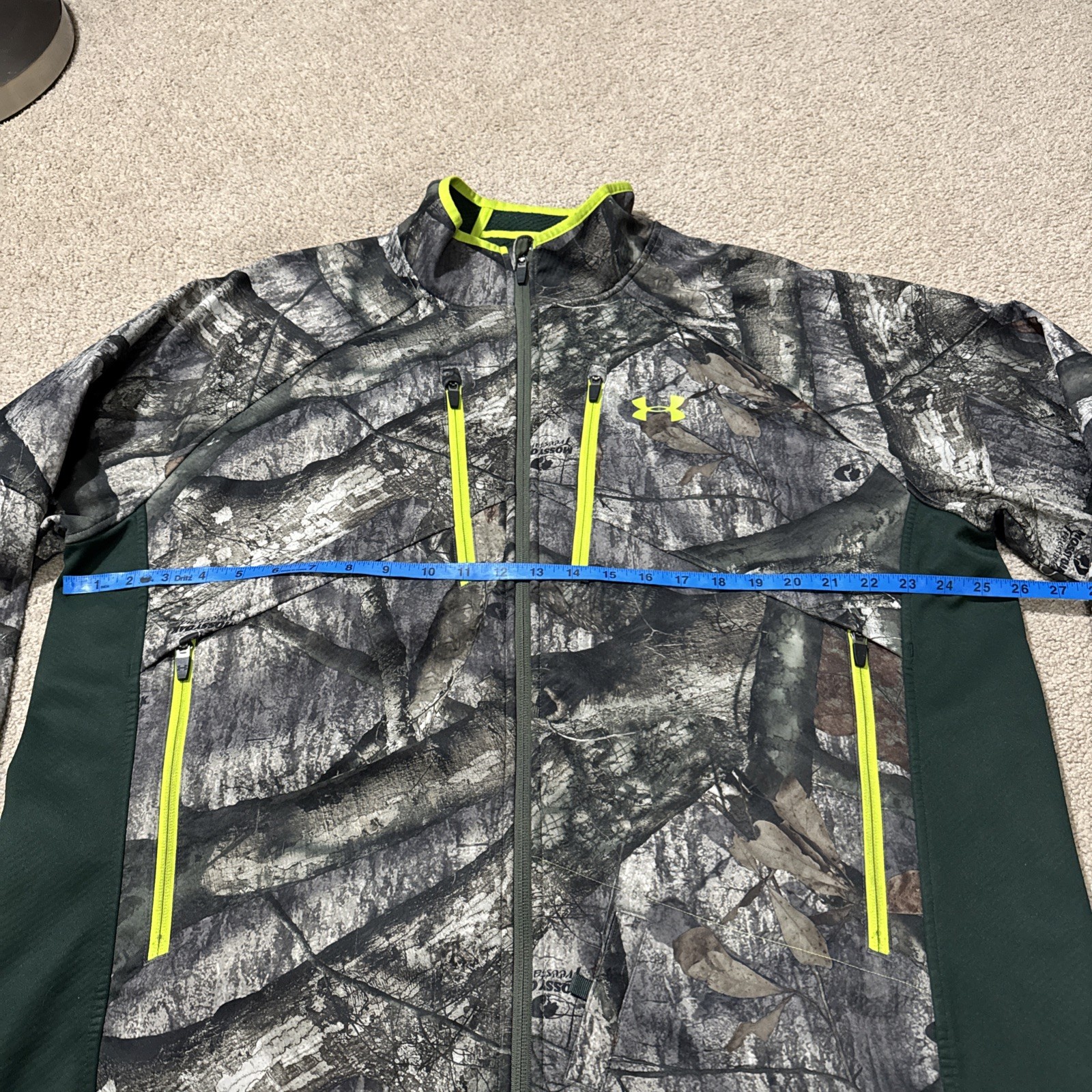 Under Armour Scent Control Storm 2 Softshell Camo Jacket Mossy Oak Treestand 2XL