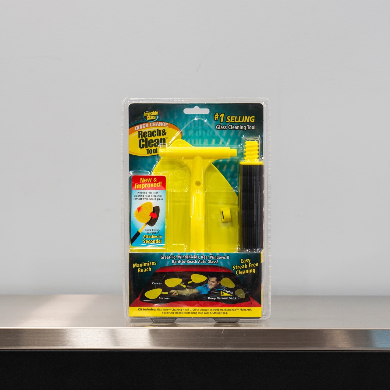 Stoner Invisible Glass Reach & Clean Tool | Window Cleaning