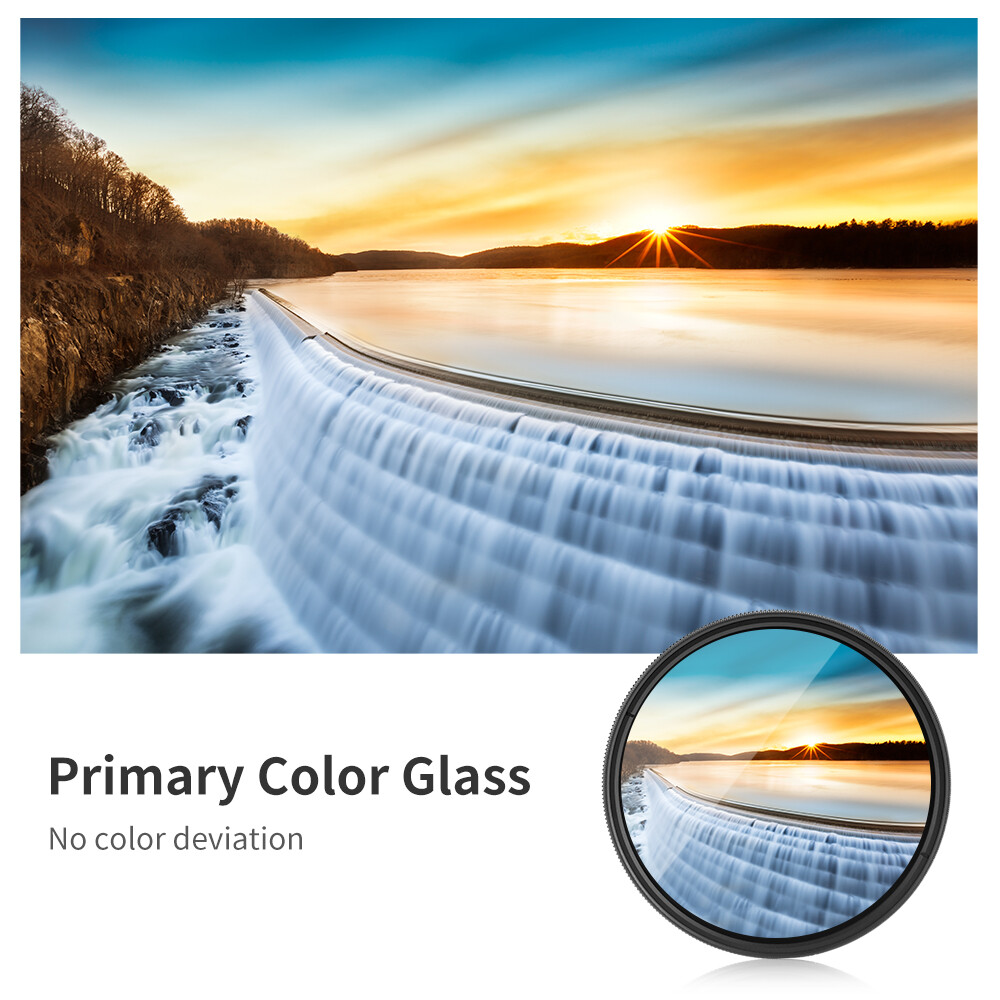 K&F Concept 67mm Adjustable ND Lens Filter Variable Neutral Density ND2 to ND400