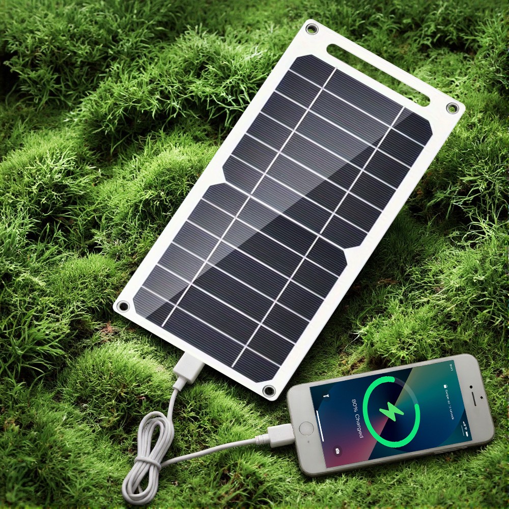20W Solar Panel USB Micro Solar Panel Quick Charger For Mobile Phones Outdoor