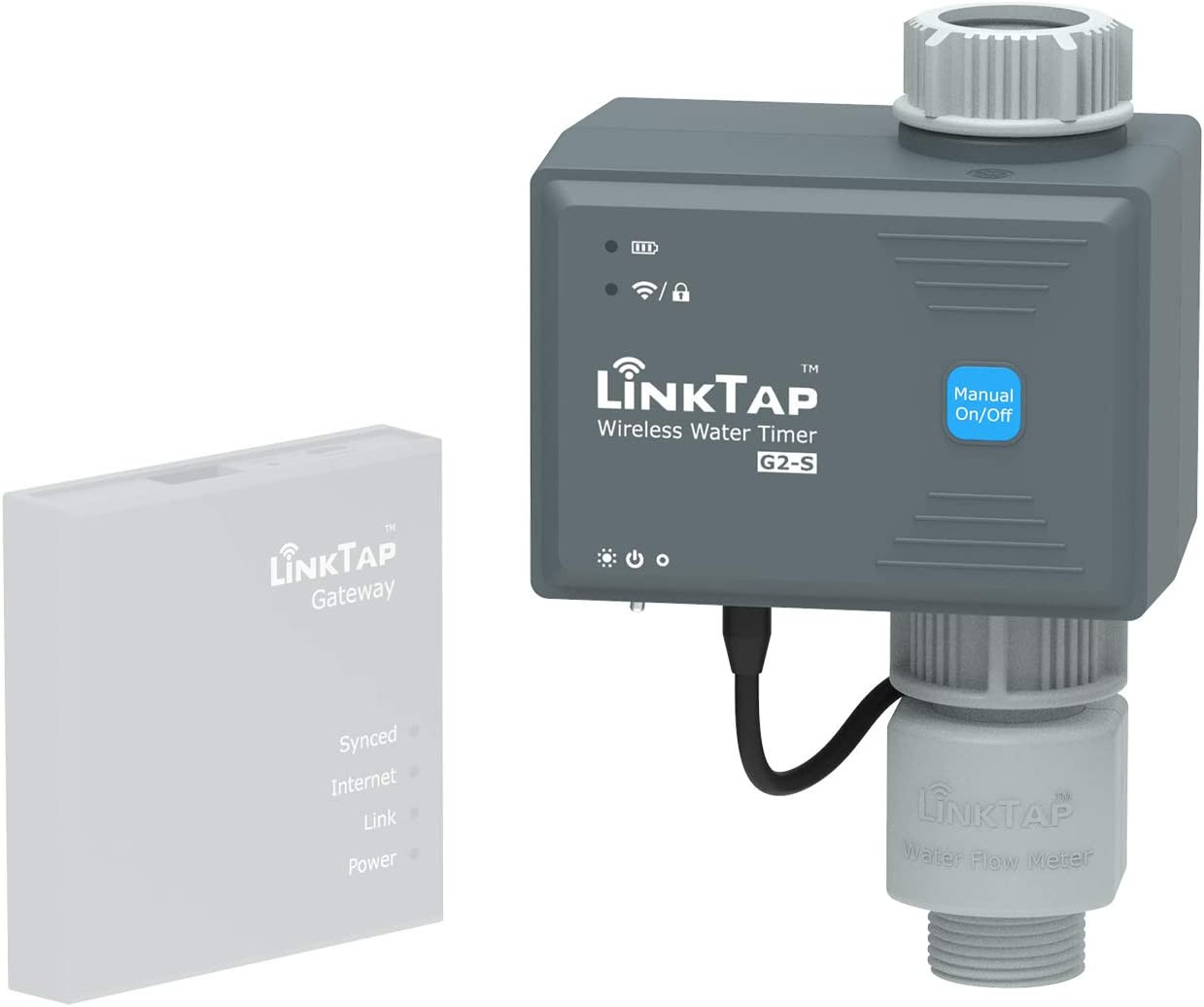 Smart Wireless Water Timer - Weather Aware, Long Range, 2 Year Battery Life
