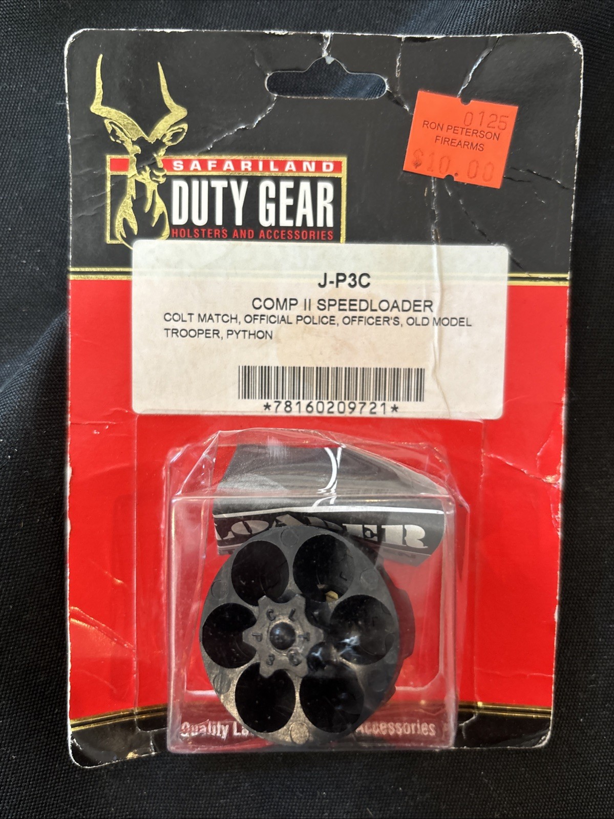 Safariland Bianchi J-P3C Comp II Speedloader Revolver Duty Box