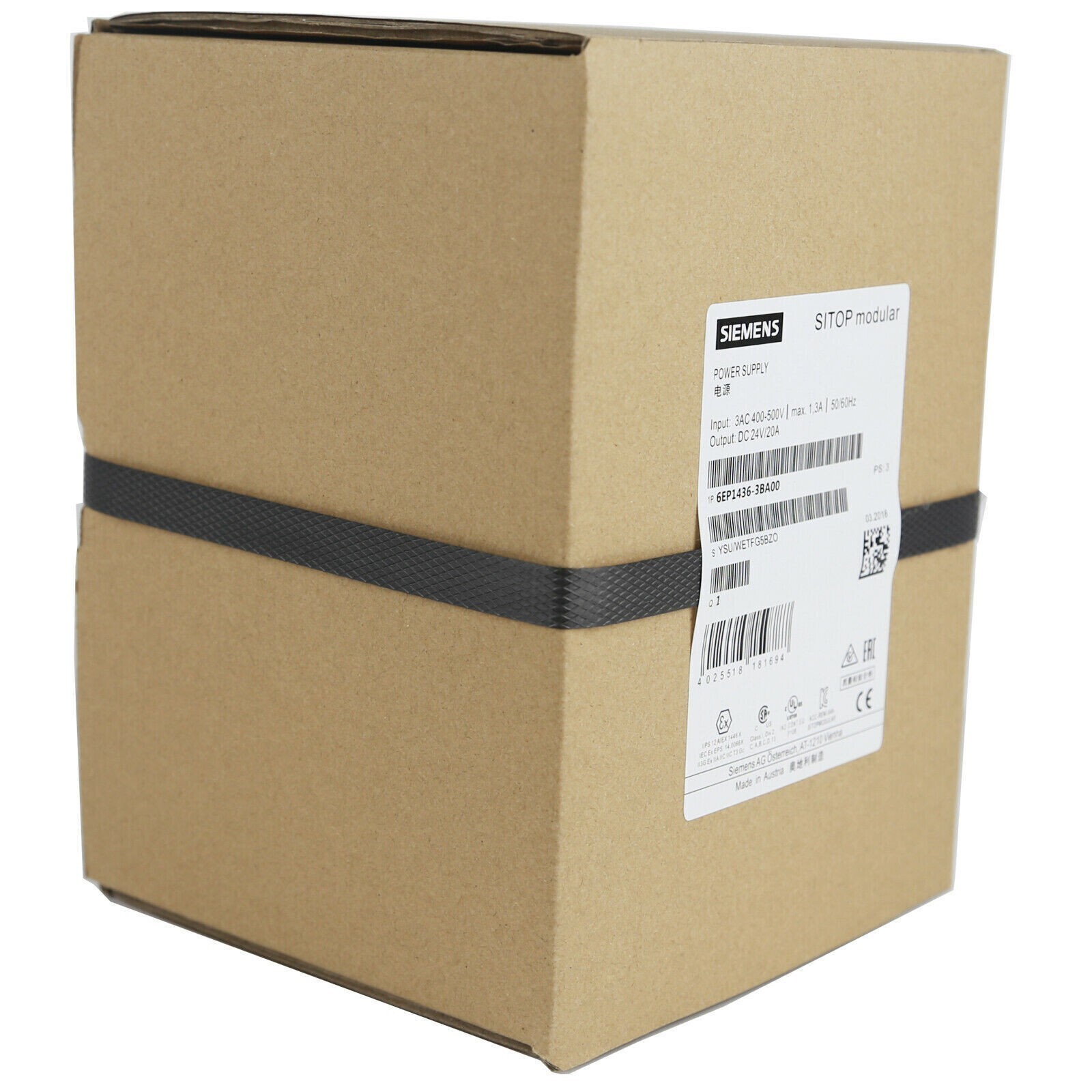 Siemens 6EP1437-3BA00 Unit Processors Control New in box