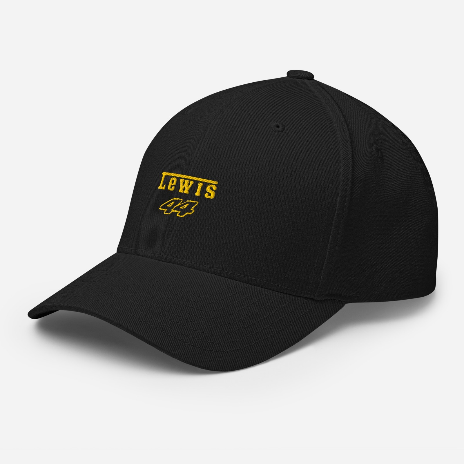 Lewis Hamilton #44 Ferrari F1 2026 Embroidered Black Twill Cap Fan Hat Gift