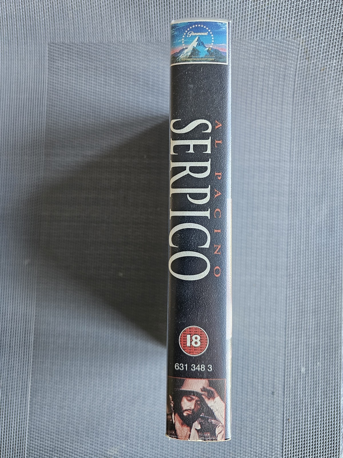 Serpico VHS PAL Video Al Pacino Paramount