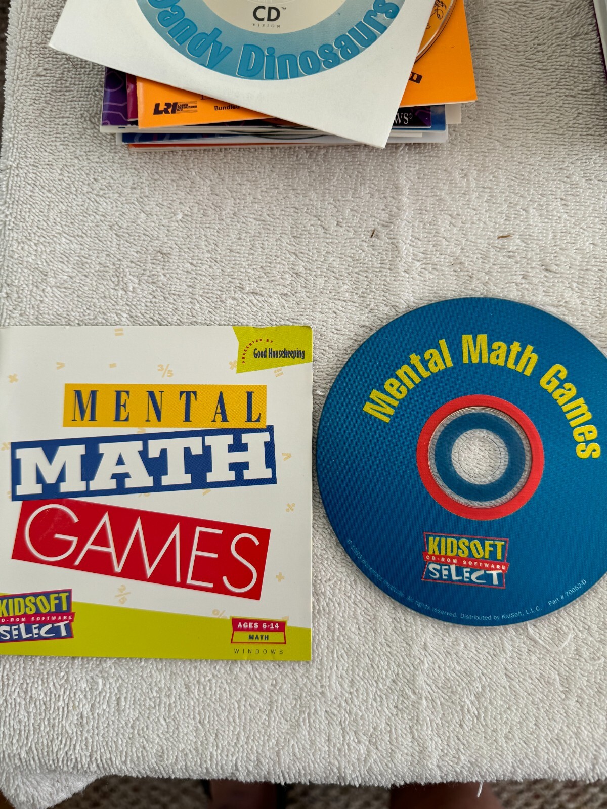 Kidsoft Mental Math Games CD 1993